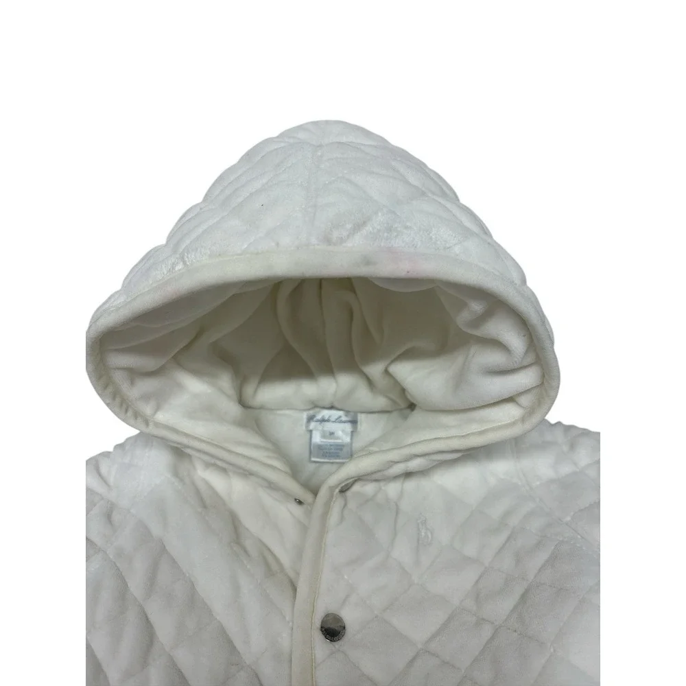 Polo Ralph Lauren Infant Quilted Cream Bunting‎ Snowsuit – Size 3M